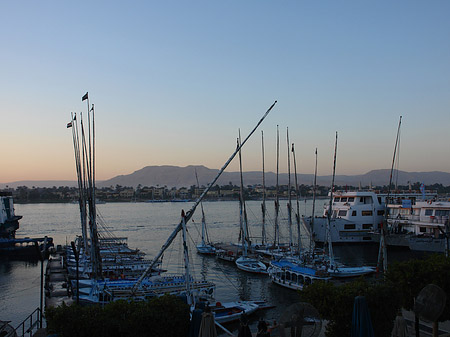 Fotos Sonnenuntergang | Luxor