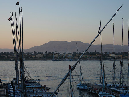 Foto Sonnenuntergang - Luxor