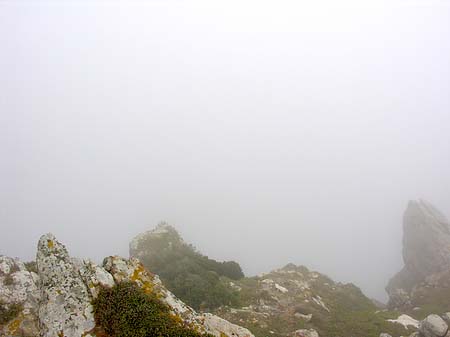 Nebel in Kapstadt Fotos